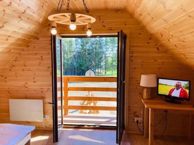 Kalinowy Sad Domki Z Jacuzzi I Sauna Миколайки Экстерьер фото